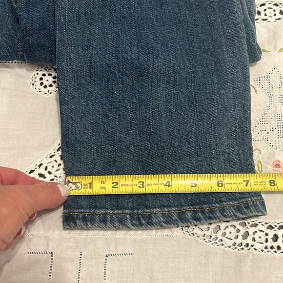 EVERLANE The Way High Slim Dark Wash Jeans Women Size 31 Short - Picture 15 of 15